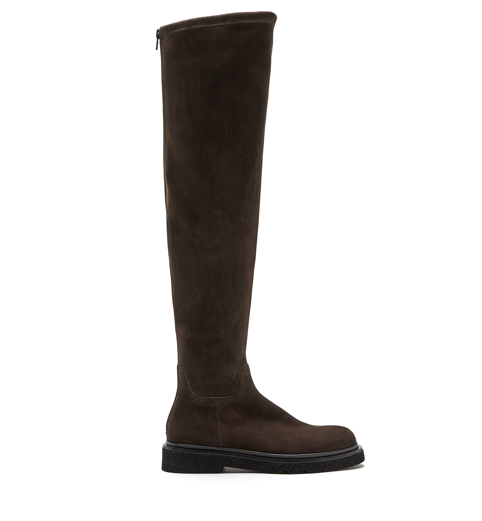 La Canadienne Reotk Suede Boot In Chocolate